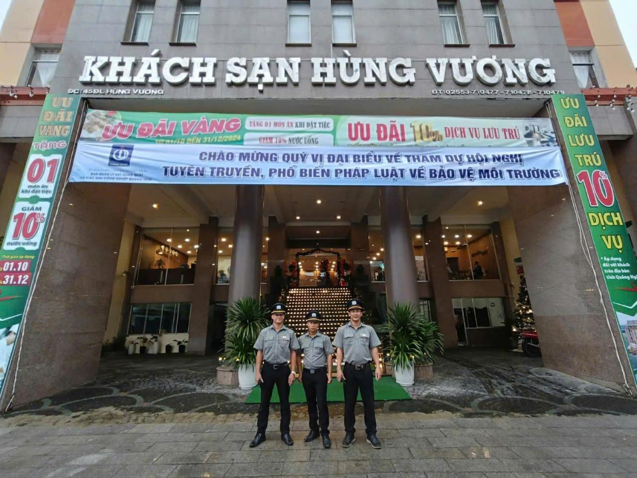 Hotel Khach San Hung Vuong Quang Ngai Zewnętrze zdjęcie